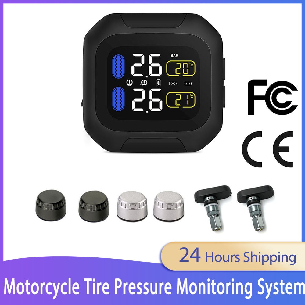 CAREUD Motorcycle Tire Pressure Monitoring System Super Waterproof Sun Protection Tpms System M3 TPMS Universial Waterproof