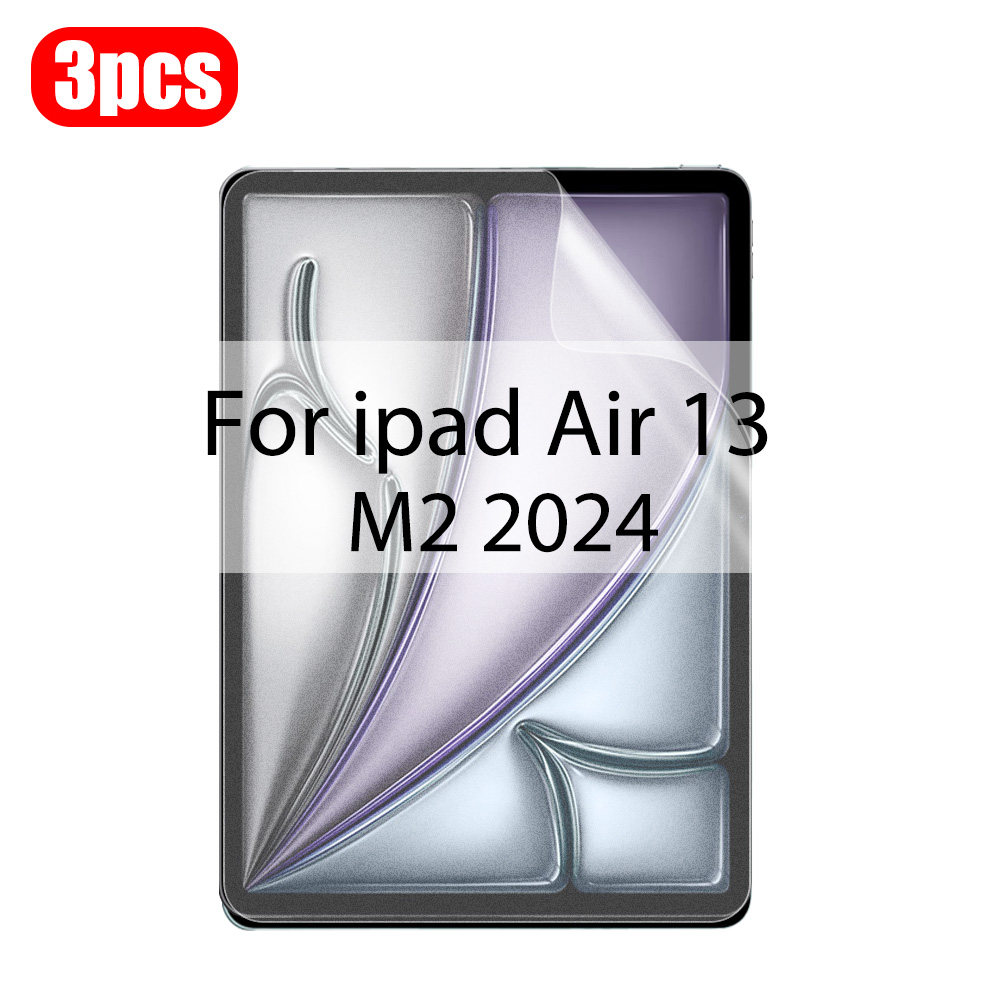 3Pcs Paper Feel Like Screen Protector For ipad Air 11 Pro 13 10th 9th Generation 8 7 6 Air 5 4 Pro 11 12.9 10.5 No Glass: green