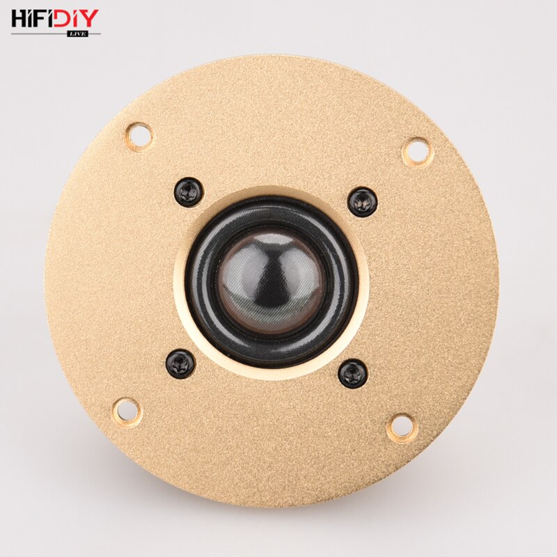 HIFIDIY LIVE 4 inch X1II Tweeter Speaker Unit aluminum transparent Silk membrane 6OHM30W Treble Loudspeaker silver 94 100 ~130mm