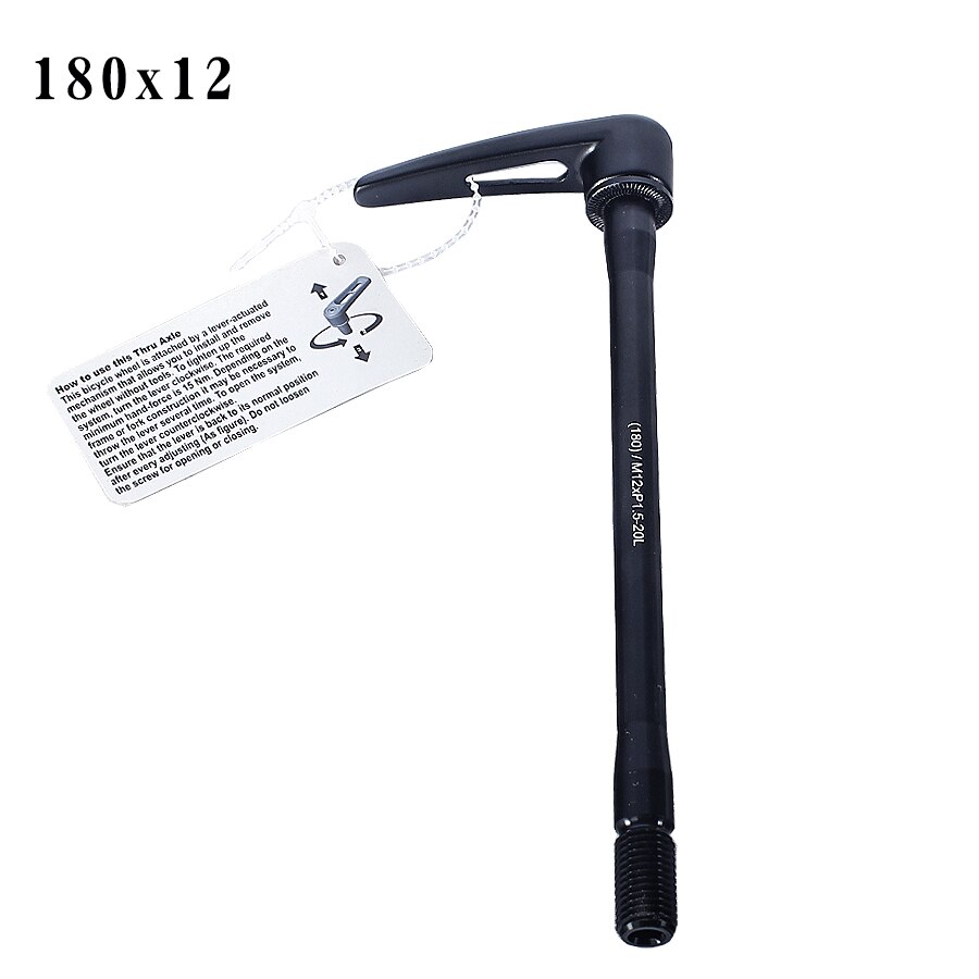 Fiets Steekas Snelspanner Super Licht Aluminium Voor Achter Wiel Spies Voor Mtb Frame 125X12Mm 125X15mm 180x12mm