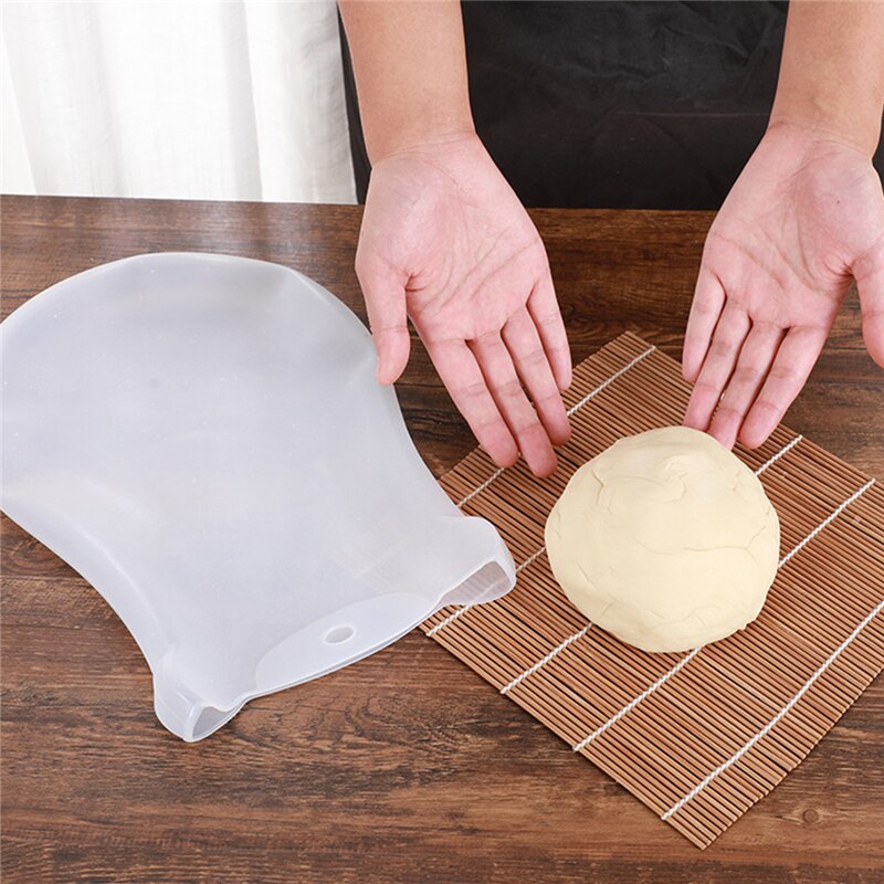 1Pc Keuken Siliconen Deeg Meel Kneden Mengen Bag Herbruikbare Koken Pastry Gereedschap Meel Kneden Tassen Bakvormen Keuken Gereedschap