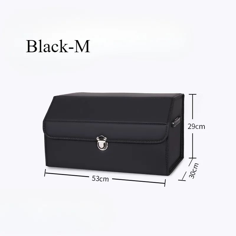 Caja de almacenamiento de respaldo para coche, contenedores plegables de viaje para artículos diversos, cajas de acabado de ropa de alta capacidad, contenedor organizador Interior portátil para coches