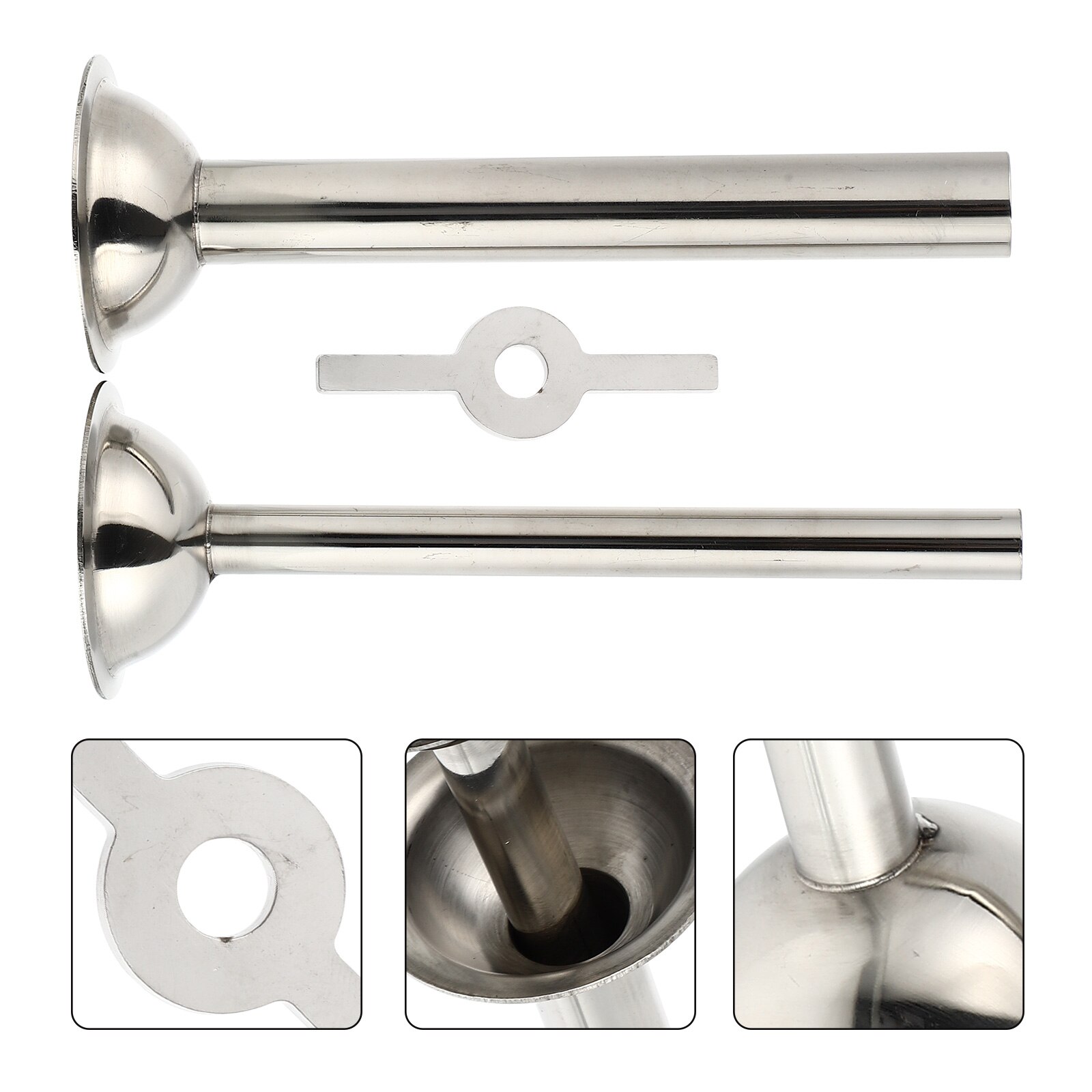 A Set Durable Sausage Making Tool Stainless Steel Meat Grinder Sausage Accessories