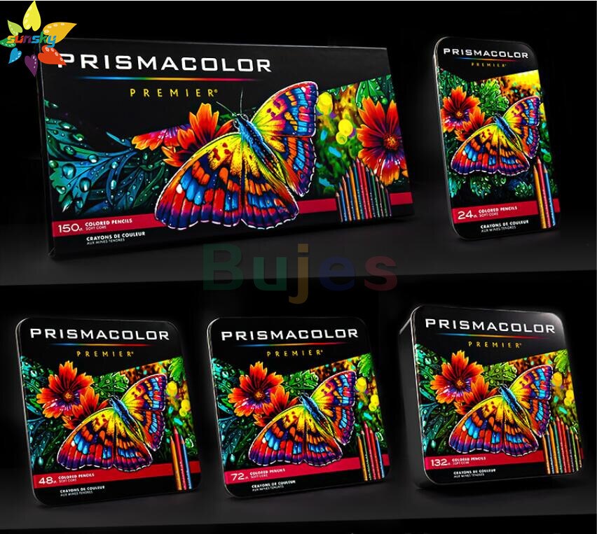 original 12 24 48 72 132 150 USA prismacolor Premier oil Color pencil sanford artist painting pencil