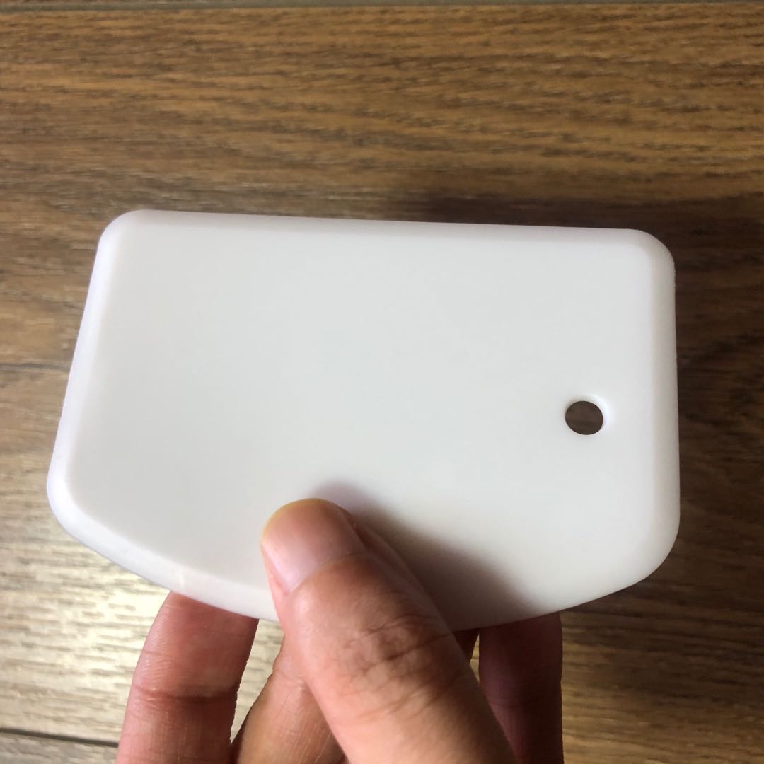 Dough Scraper Food-safe Plastic Bowl Scraper Pizza Dough Pastry Cutter Flexible Plastic Practical Bench Scraper Multi-purpose
