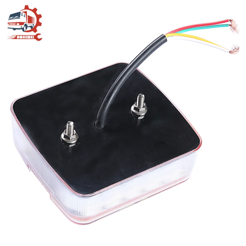 AOHEWEI Trailer Lamps LED Tail Lights Rear-Indicator Waterproof for Boat Truck Caravan Lorry Van Brake Position Turn Signal 12V
