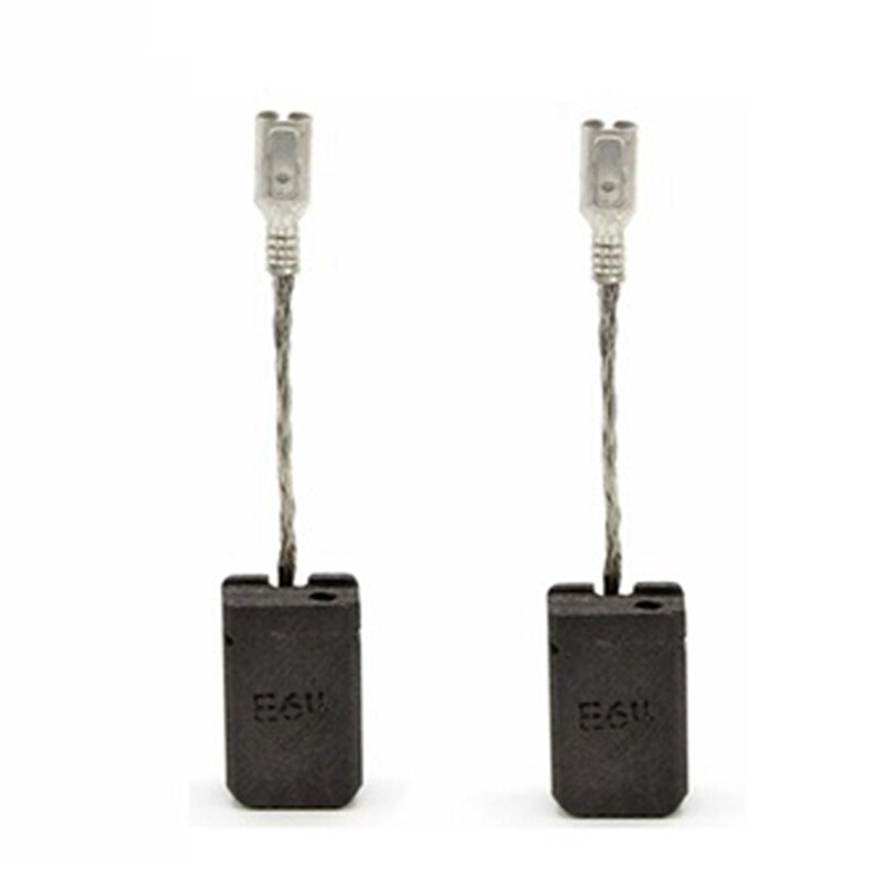 2 Stuks Carbon Koolborstels Voor Gws 1000 Gws 8-115 Gws 10-125 Koolborstels Carbon Fiber borstels: Default Title