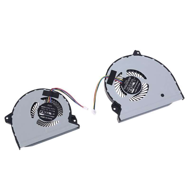 Laptop CPU/GPU Cooling Fan for -ROG Strix GL702 GL702VM S7VM GL702VMK GL702VML DFS2000054Q0T-FJ9U: left and Right