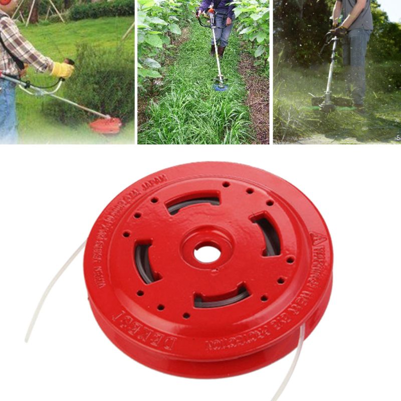 Universal Aluminum Trimmer Head Line String Brush Cutter Blade for Lawn Mower Garden Tool