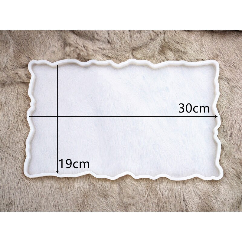 Large Silicone Tray Artist Mold Irregular Coasters Epoxy Resin Art Supplies Make Your Own Tray Epoxy Resin Molds silicone mold