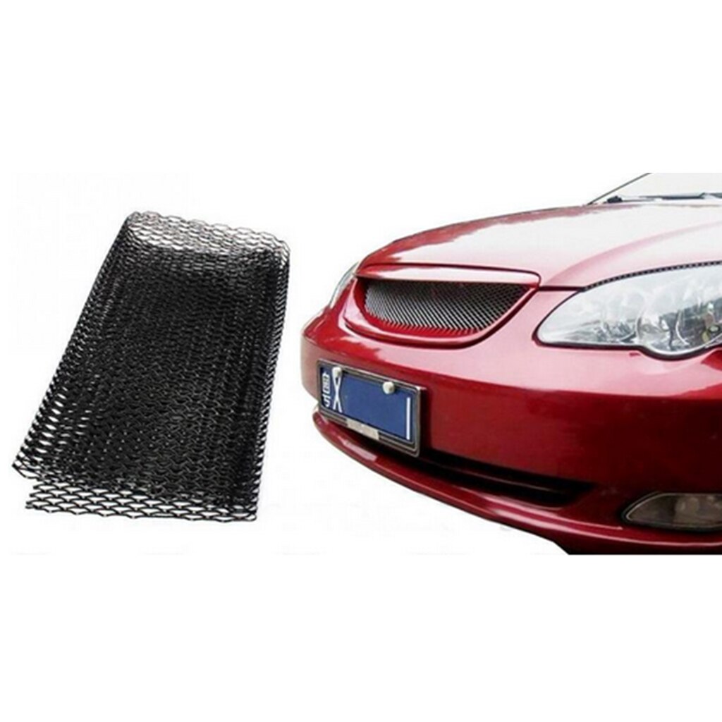 40''x13'' Car Diamond Grille Vent Mesh Aluminum Alloy Front Bumper Rhombic Grill Sheet