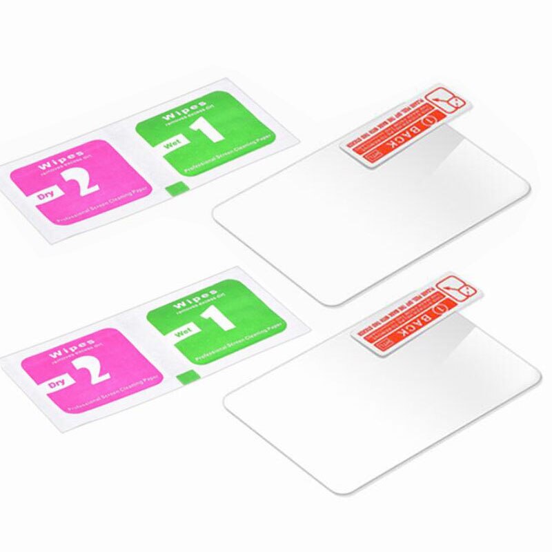 Gehard Glas Lcd Screen Protector Cover Case Voor Gopro Max Zwart Go Pro Action Sport Camera Beschermende Film Accessoire: 2 pcs glass