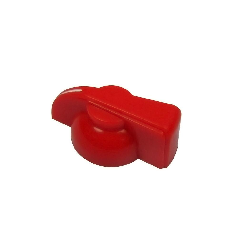Nuovo 12 pz grandi manopole testa di pollo manopole amplificatore amplificatore per chitarra manopole pedale effetto accessori per chitarra, rosso/nero/bianco scegli: 12pezzi rosso