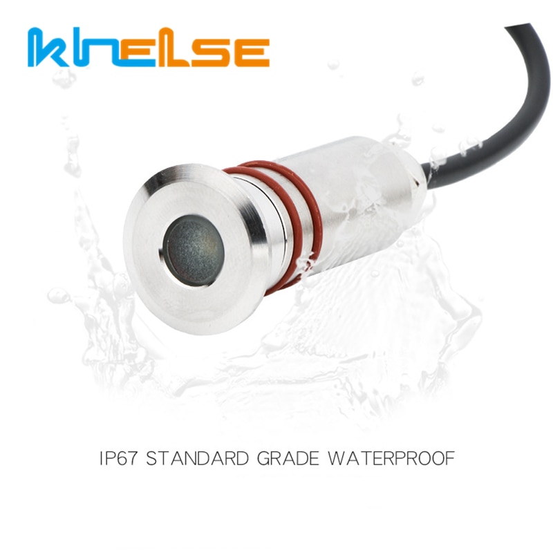 Waterproof IP67 1W 0.5W LED Underground Light Ground Garden Path Floor Lamp Outdoor Underground Buried Yard Lamp Landscape Light