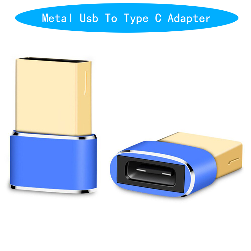 Metal USB Male To Type C Female OTG Adapter USB C Converter For Xiaomi Nexus 5x 6p Oneplus 3 2 Macbook USB Type-C Cable Adapter: 3
