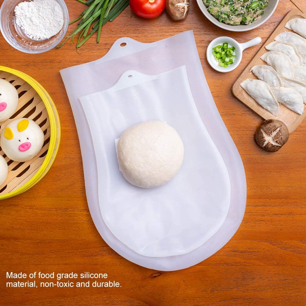 Siliconen Kneden Deeg Zak Meel Mengen Bag Herbruikbare Keuken Bakken Gebak Gereedschappen Siliconen Mal Keuken Gadget Accessoires