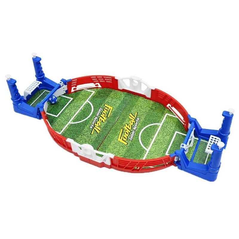 Mini Tabletop FußBall Spiel Schreibtisch Mini Tisch FußBall Arkade Spaß für freundlicher Erwachsene K92D
