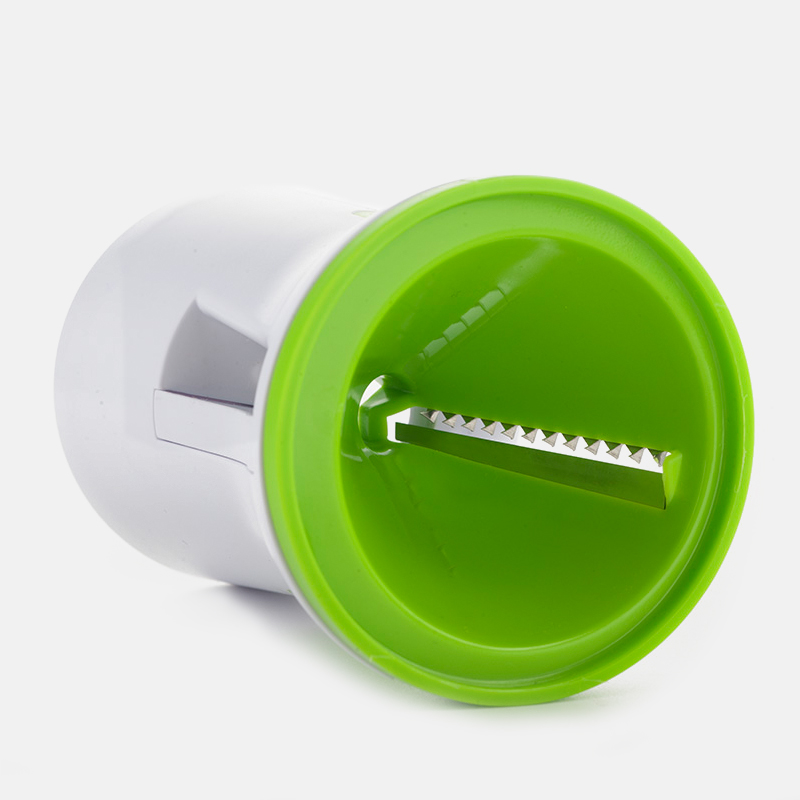 Stainless Steel Spiral Slicer for Potatoes Zucchini Spaghetti Portable Spiralizer Vegetable Slicer Handheld Spiralizer Peeler