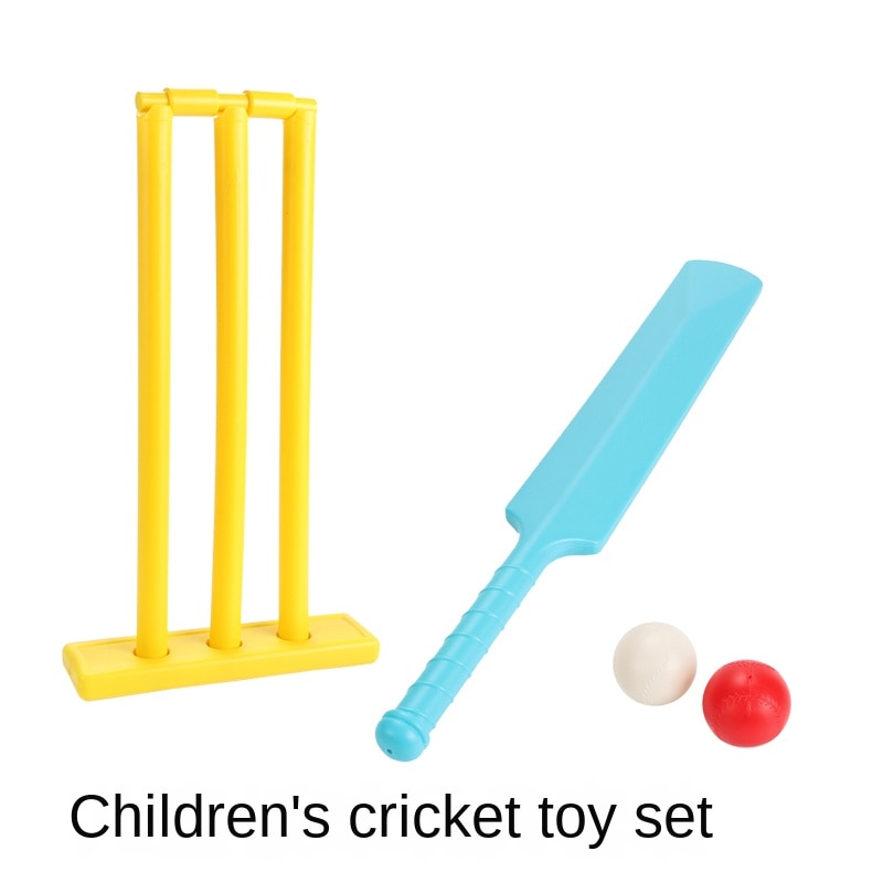 Juego de raqueta de Cricket, mango de esponja antideslizante, raqueta de madera adecuada para juegos de campo de playa