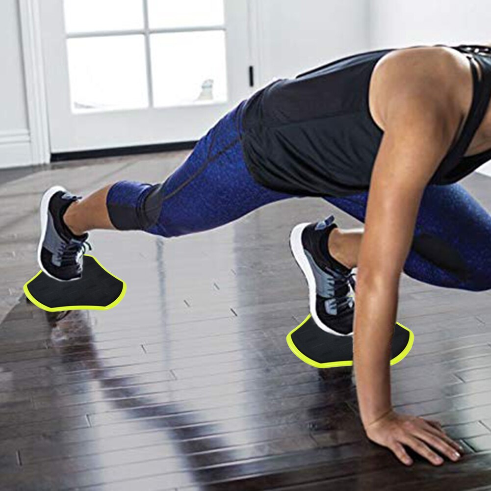Fitness Slider Mat Exercise Slide Sliding Plate For Core Stability Exercises Coordination Skills Training Home Hard Floor Gym