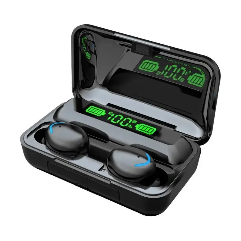 F9 Drahtlose Kopfhörer LED Display Binaural TWS Drahtlose Bluetooth Headset Wasserdichte Noise Reduction Bluetooth Kopfhörer: Default Title