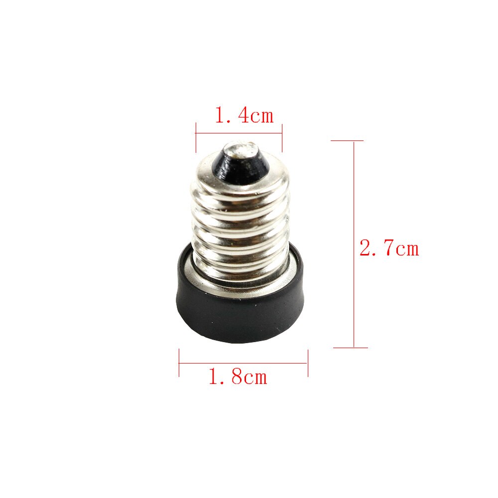 E14 Naar E12 Licht Houder Converter Socket Adapter Lamphouders Voor LED Corn Lamp Spot Lamp 1 stks JQ