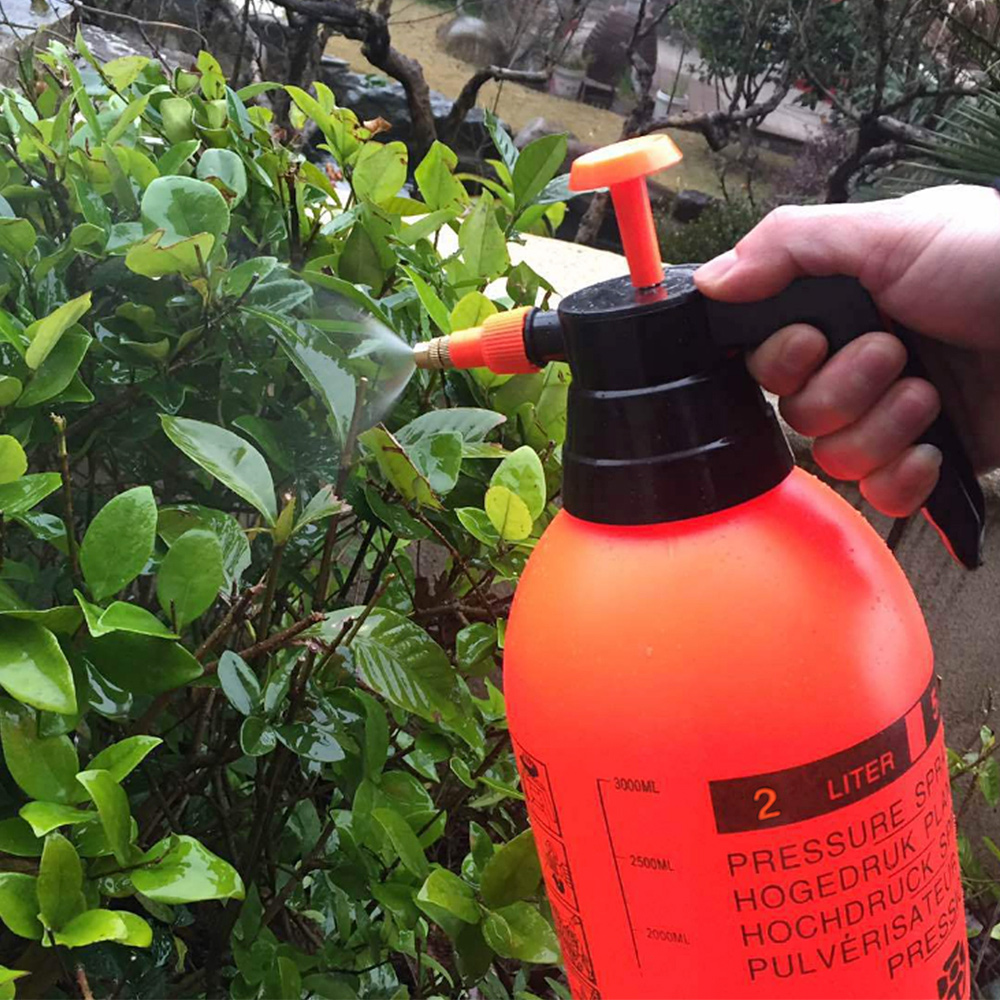 2.0l bilvask tryk spray potte auto clean pumpe sprøjte flaske under tryk spray flaske høj korrosionsbestandighed