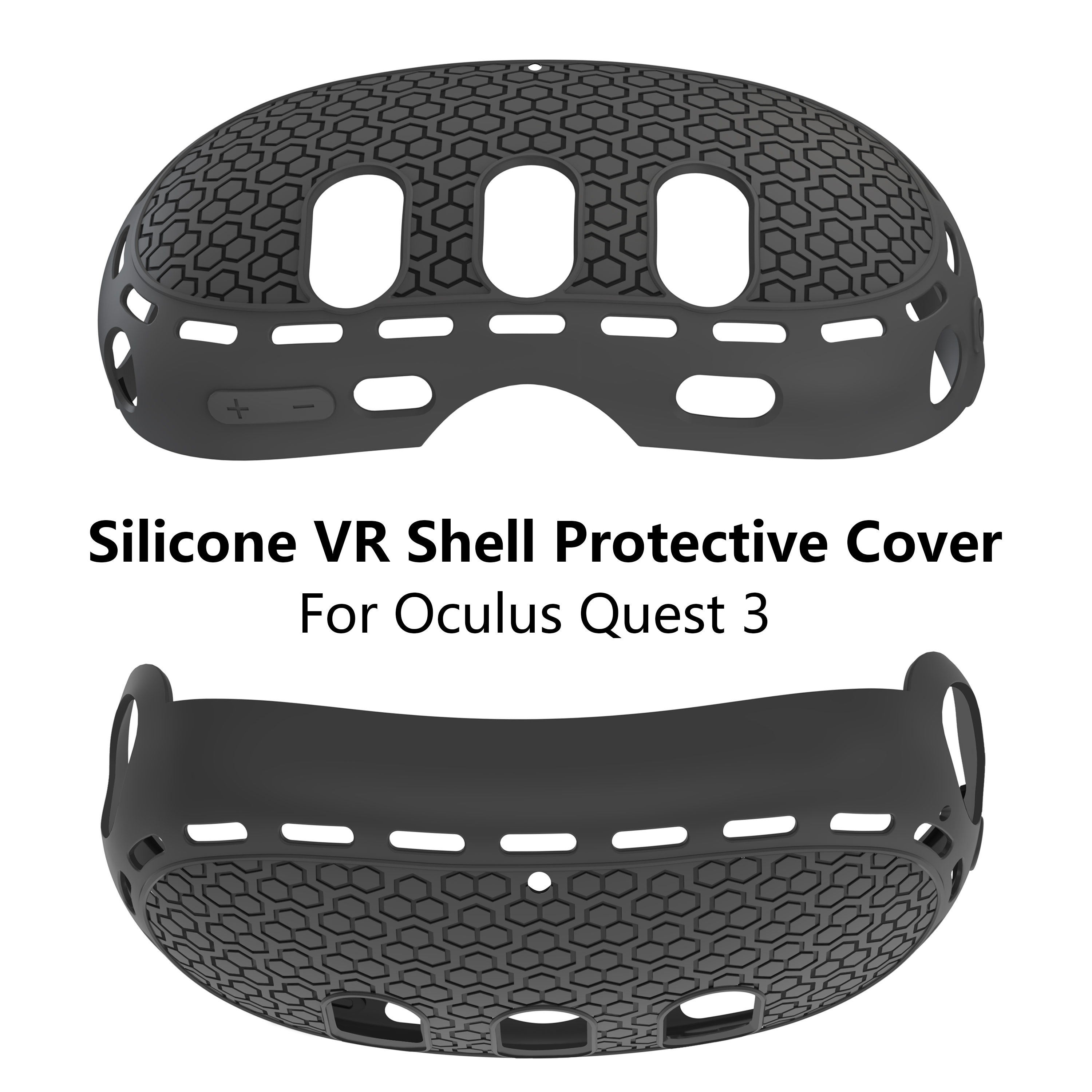 Til meta quest 3 silikonecover vr headset ridsefast beskyttelsesetui til oculus quest 3 tilbehør
