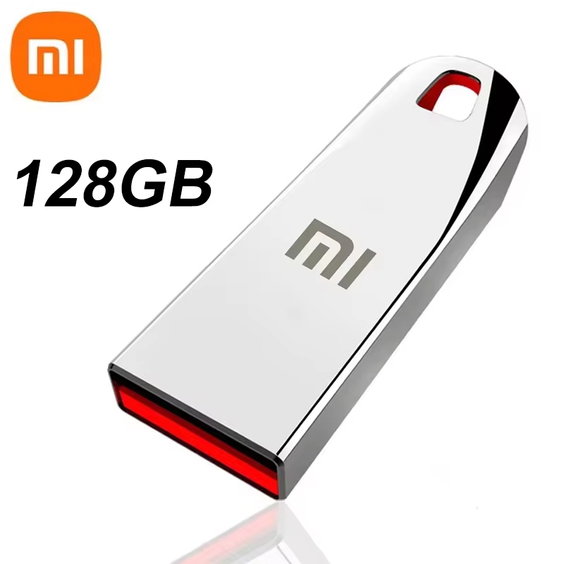 Xiaomi 2 TB USB-Flash-Disk Metall-Flash-Laufwerke High Speed Pendrive 1 TB 512 GB 256 GB tragbares USB-Laufwerk Wasserdicht Memoria USB 3.0: Orange