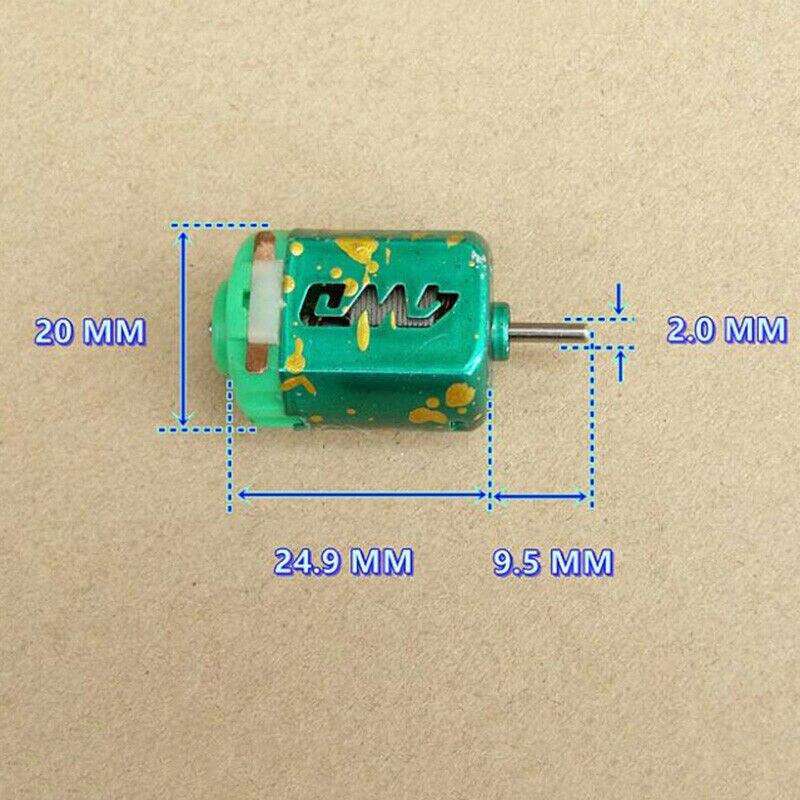 Dc 3V Micro 130 Motor 50000 Rpm Edele Metalen Borstel Magnetische Diy 4WD Racing Auto Model Vliegtuig Elektrische Miniatuur mini Motor