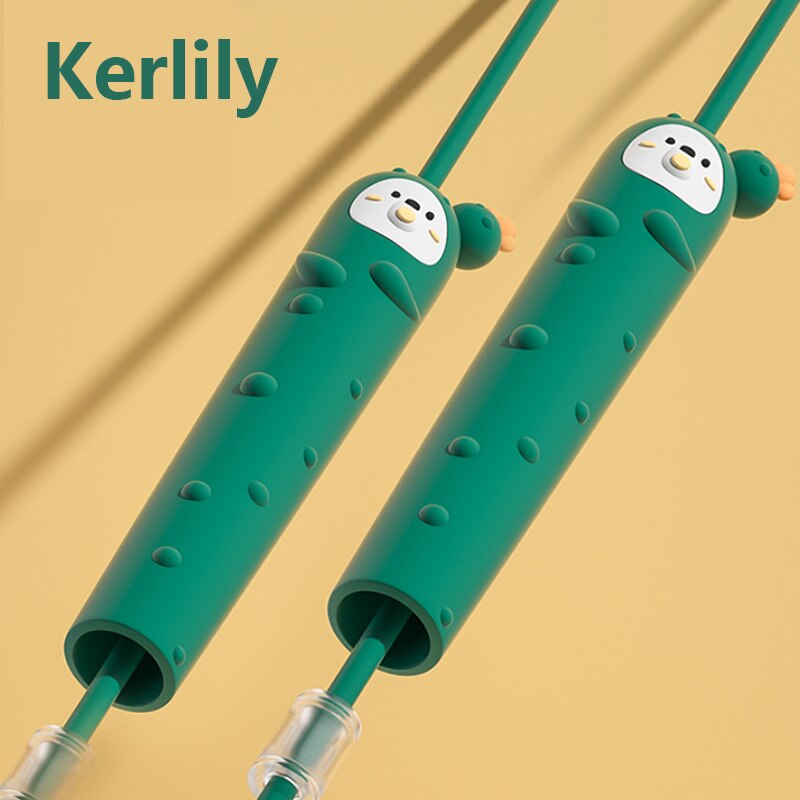 Jump Rope For Kids Child Skipping Rope Cartoon Children PVC Adjustable Exercise School Workout Equipment Kerlily