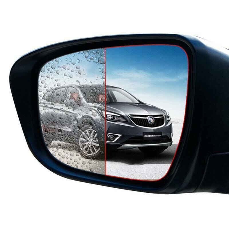 Espejo retrovisor para coche, pegatina impermeable, película transparente para ventana, lámina para ventana de auto