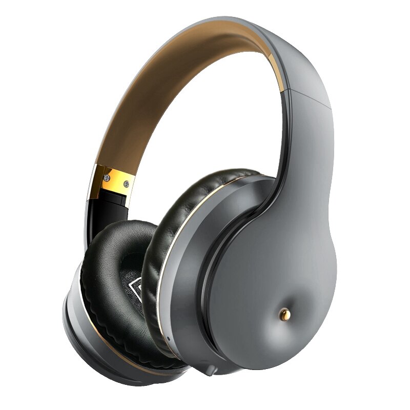 BL-B5 Headset, Een Draagbare Bluetooth Headset Met A2Dp/Avrcp Stereo Voor Luisteren Naar Muziek: Grey gold