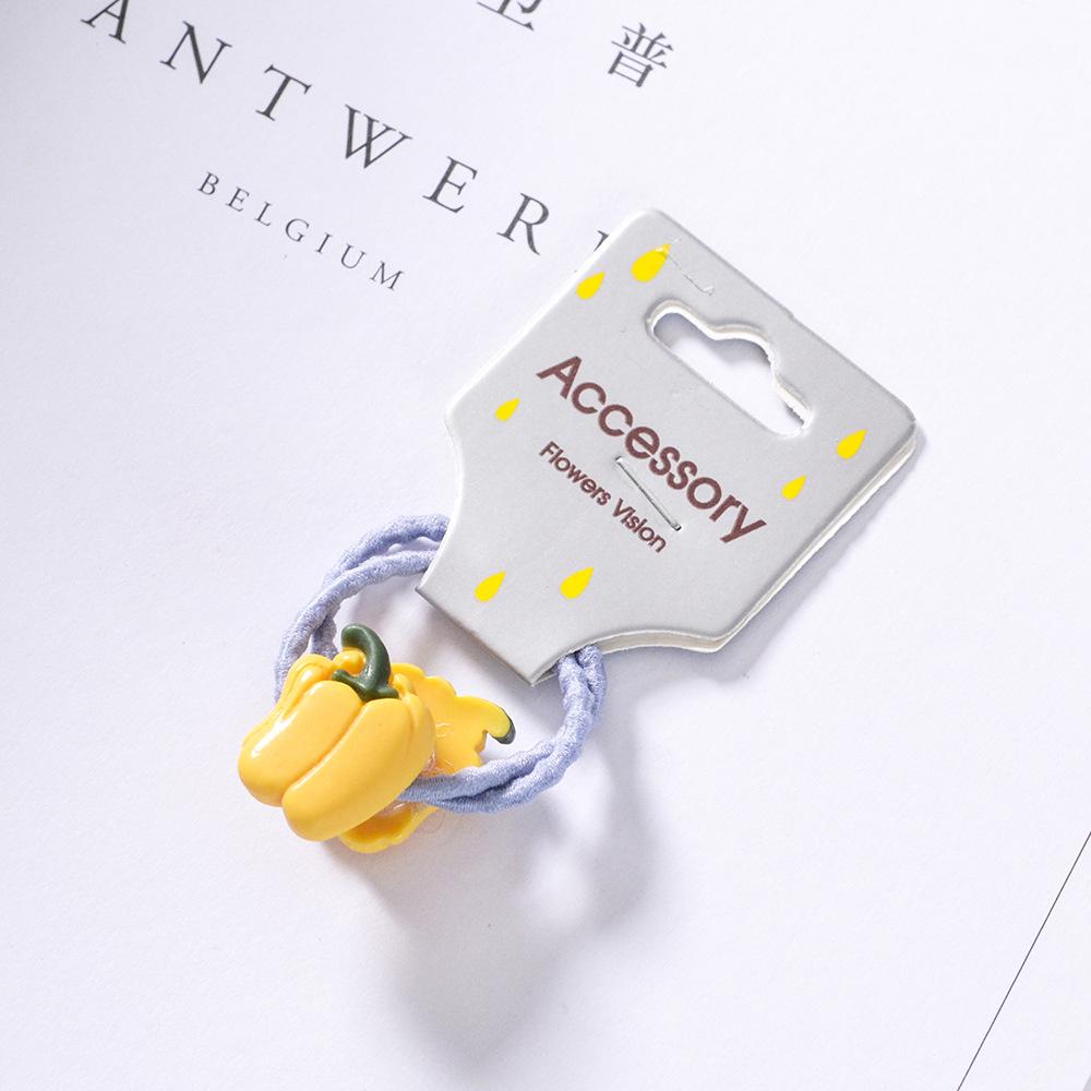 ¡Novedad de ! 2 bandas elásticas para el pelo de frutas y verduras, accesorios para el pelo de la serie para niñas y niños, tocados: I pepper