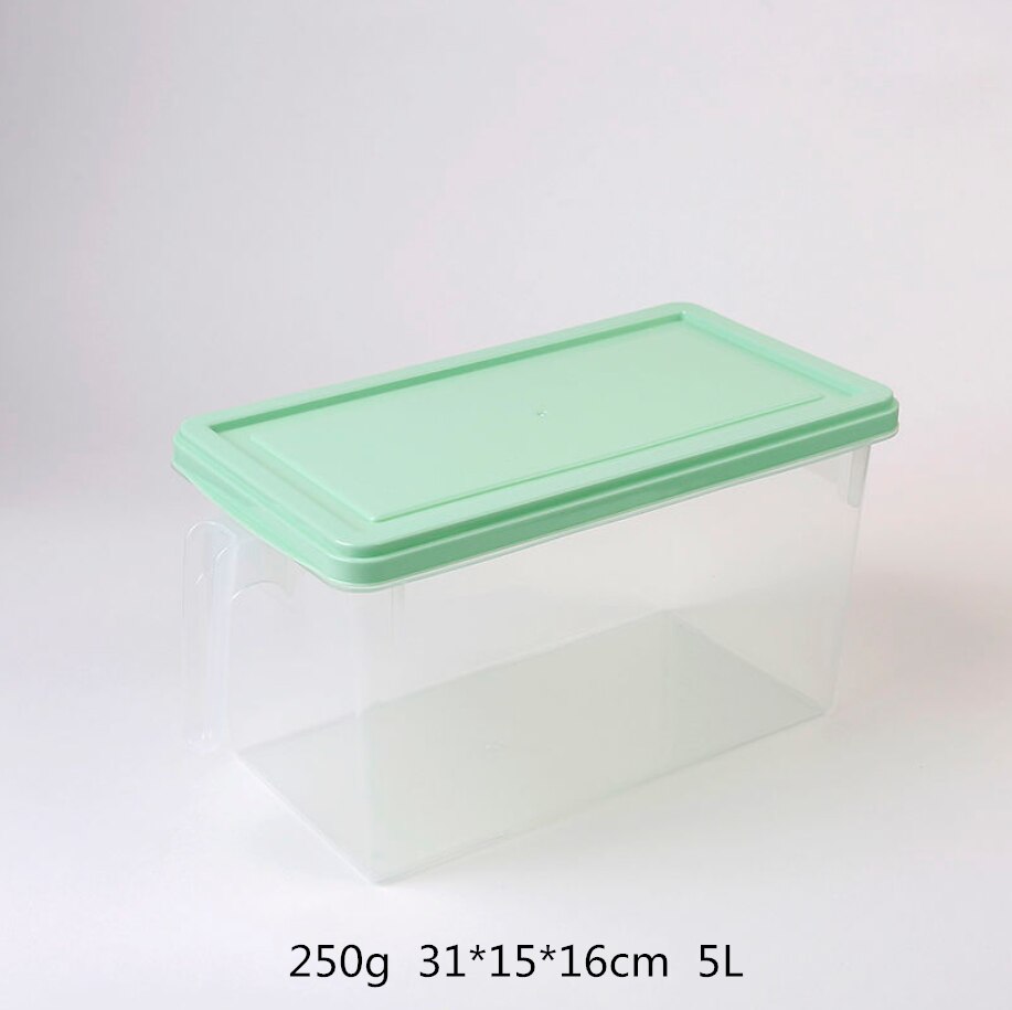 réfrigérateur alimentaire conteneurs de stockage avec couvercles cuisine stockage joint réservoir en plastique séparé légumes fruits frais boîte grand Ml: A3