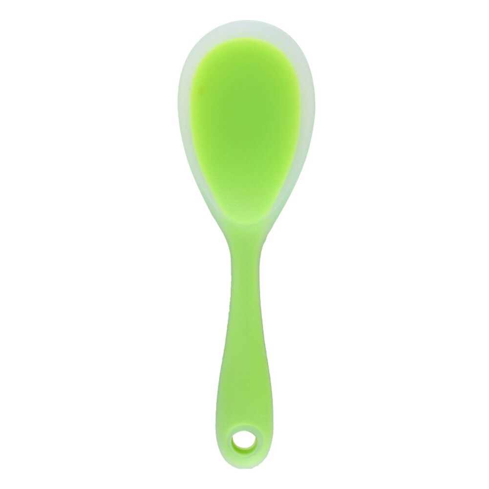 No-stick Silicone Handle Rice Shovel Spoon Cooking Scoop Baking Tool Kitchen Utensils