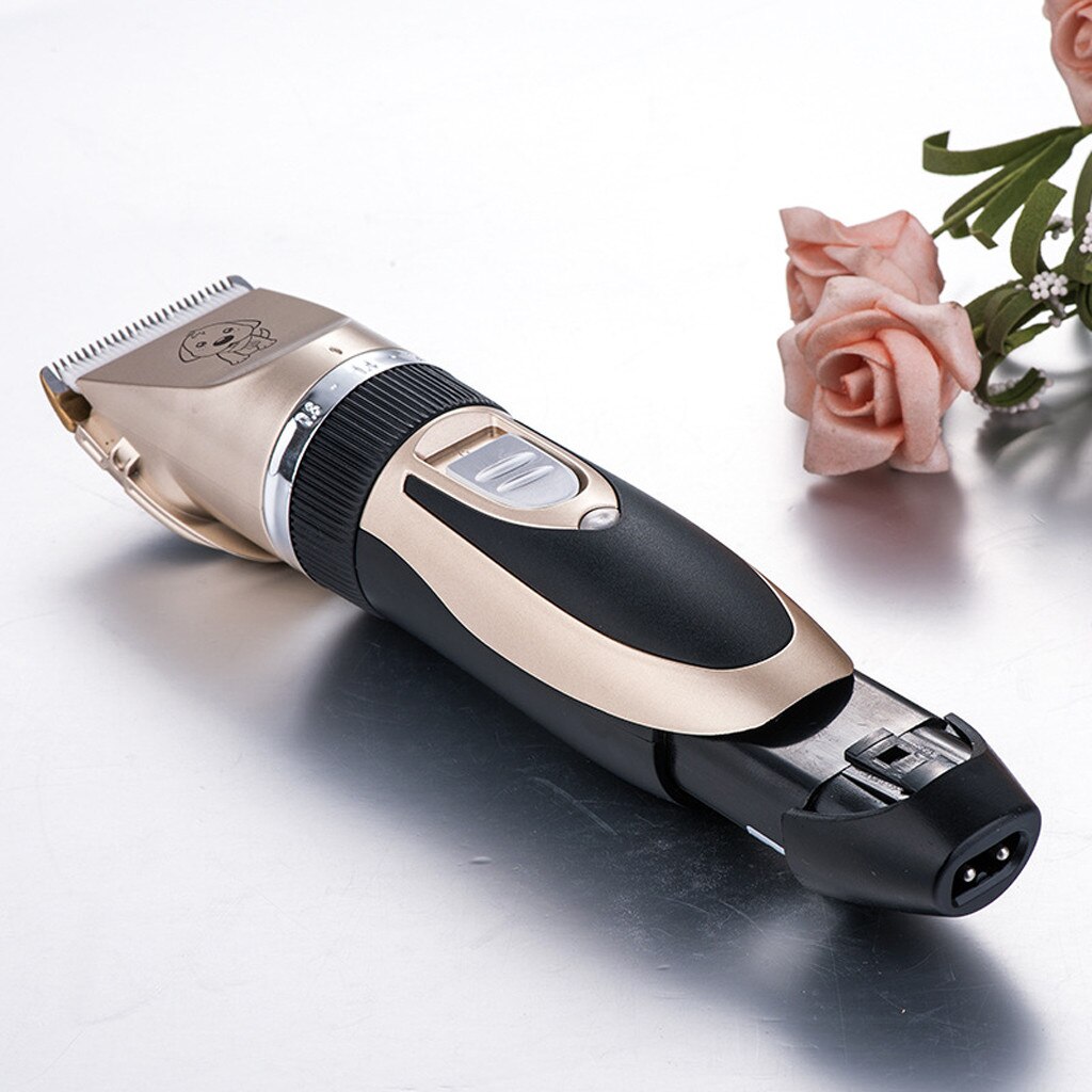 Lipeper Dog Clipper, Dog Shaver Clippers Low Noise Rechargeable Cordless Electric Hair Trimmers