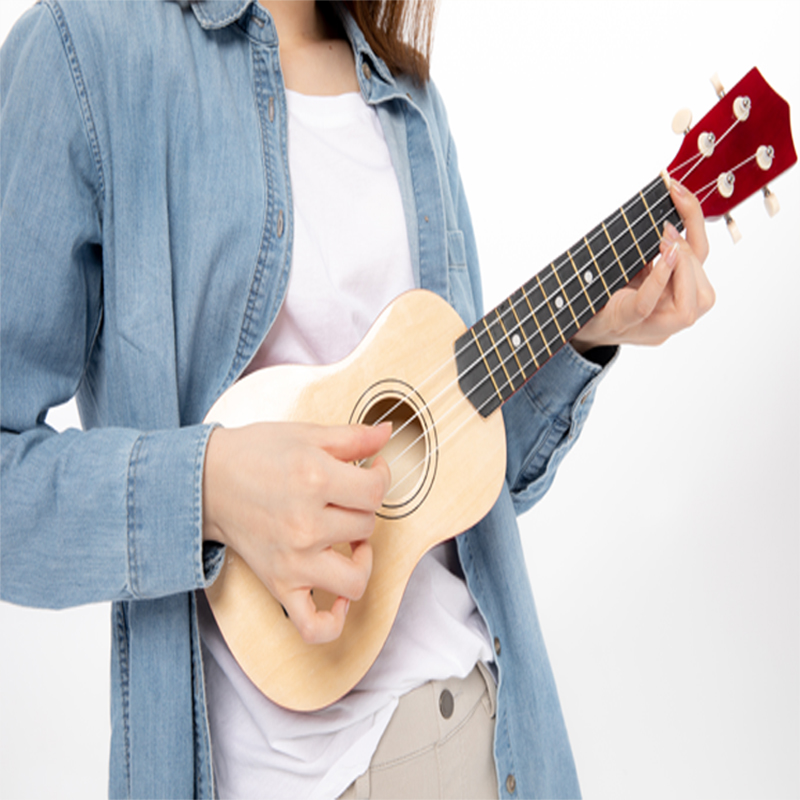 21" Ukulele Basswood Acoustic Nylon 4 Strings Ukulele Bass Guitar Musical Instrument for beginners players