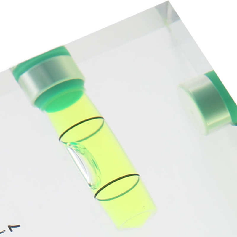 High Transparent magnetic Level Bubble Mini Spirit Level Two Directions Pocket Mini Size Magnetic Level