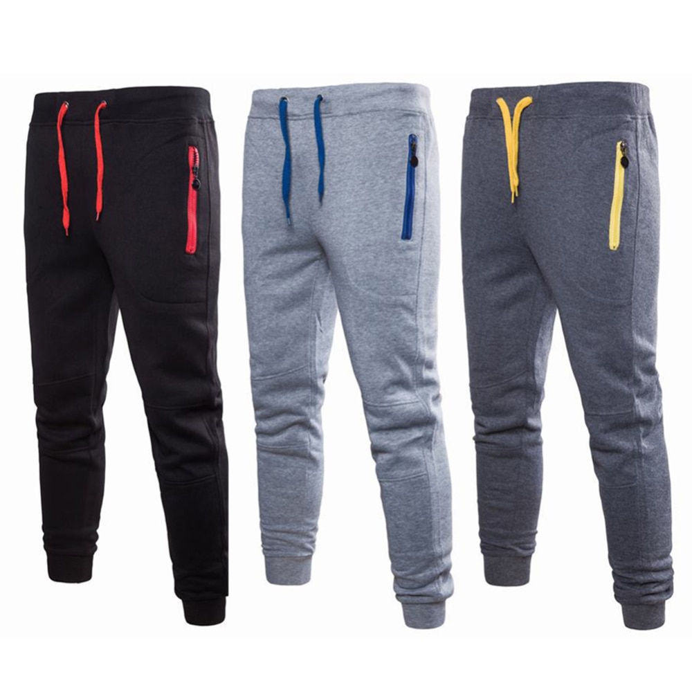 Mannen Sport Broek Broek Trainingspak Fitness Workout Joggers Gym Joggingbroek