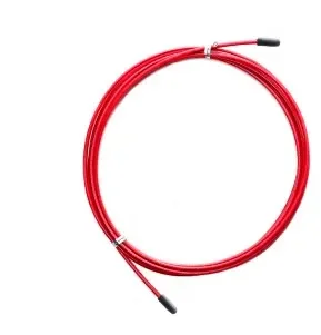 3m Jump Rope with Steel Wire Fitness Exercise Volume To Find Spare Replaceable Metal Speed Jumper: Red