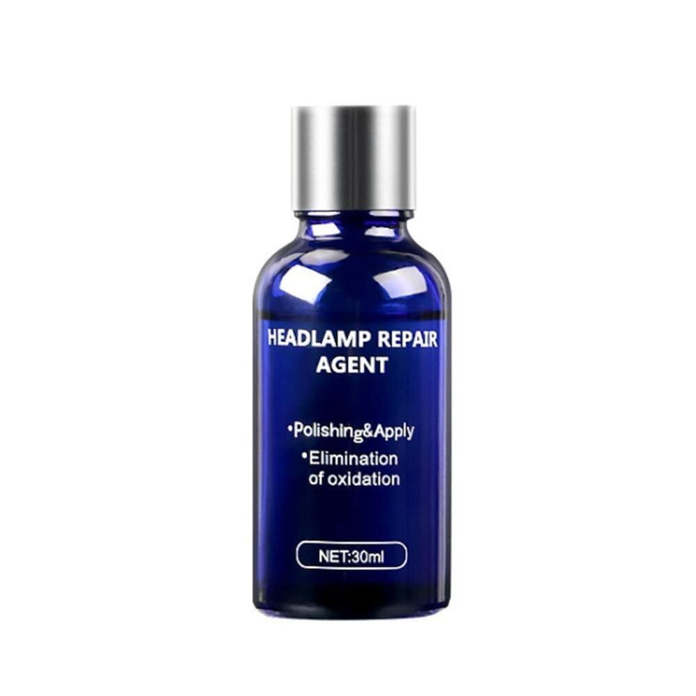 Bil strålkastare reparation renovering flytande auto strålkastare restaurering agent kit repor lampa renoveringsmedel polering: 30ml