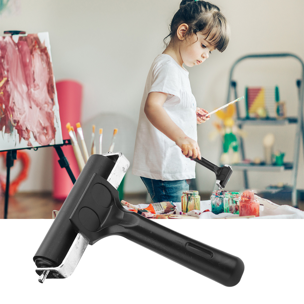 Paint Roller Cleanable Art Painting Ink Brush Reusable Paper Crafting Scrapbook Cards Roller Gadget