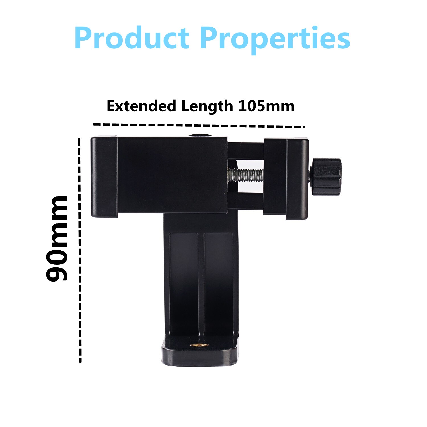 Cool Dier Universele Statief Voor Mobiele Telefoon Mount Houder Adapter 1/4 Schroefdraad Draaibaar Voor Iphone Smart Phone