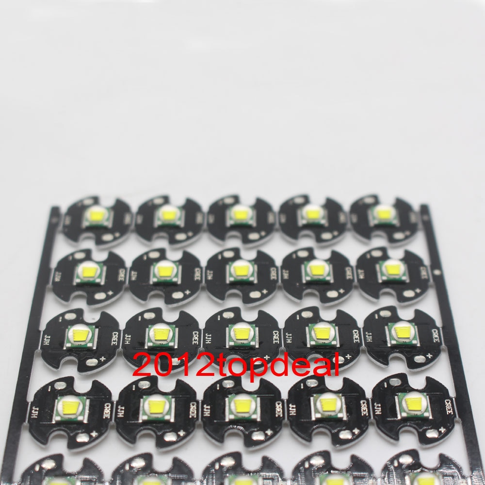10 PCS CREE XML XM-L T6 LED U2 10W WHITE Warm White High Power LED Emitter Diode with 12mm 14mm 16mm 20mm PCB for DIY