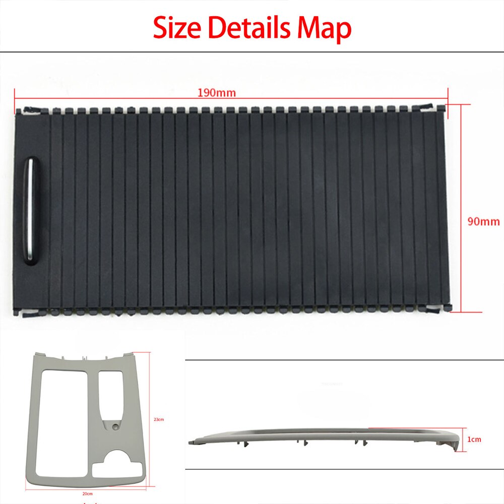 Accessori per la copertura del pannello del telaio del supporto della tazza dell&#39;acqua della Console centrale dell&#39;automobile per Mercedes Benz W204 (2007-2013) w212 (2010-2012)