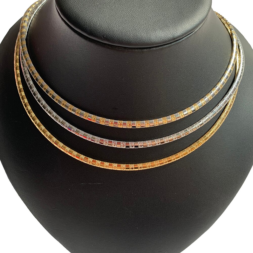 4mm feminino gargantilha colar de jóias de aço inoxidável novo estilo charme coração estrelas corrente para presentes da menina