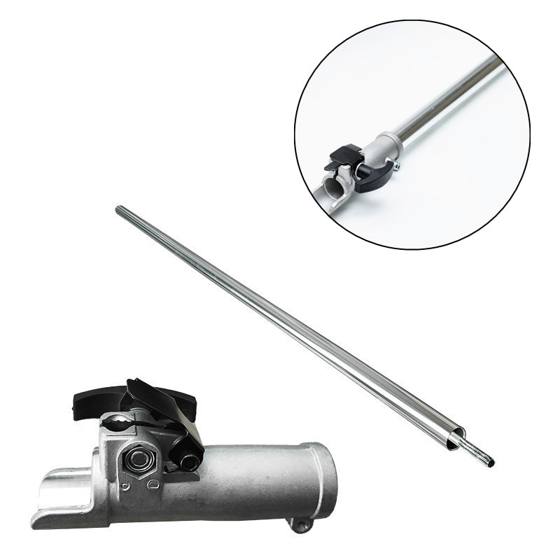 Newest 75CM Long 7/9 Teeth Shaft,26mm/28mm Tube Extension Pole for Garden Multi Brush Cutter Pole Chain Saw Hedge Trimmer Tool