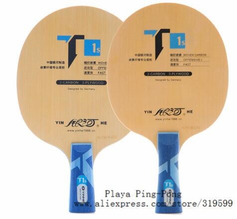 galaxy yinhe t4s T1S T-1s T2S T3S Cypress carbon Table Tennis Blade for Racket 40+ material balls
