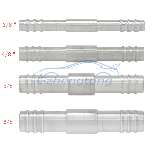 Aluminum Car Auto Air Conditioning Tube Fittings Hose Pipe Connector Universal Flat Adapter 3/8'' 1/2'' 5/8'' 3/4''
